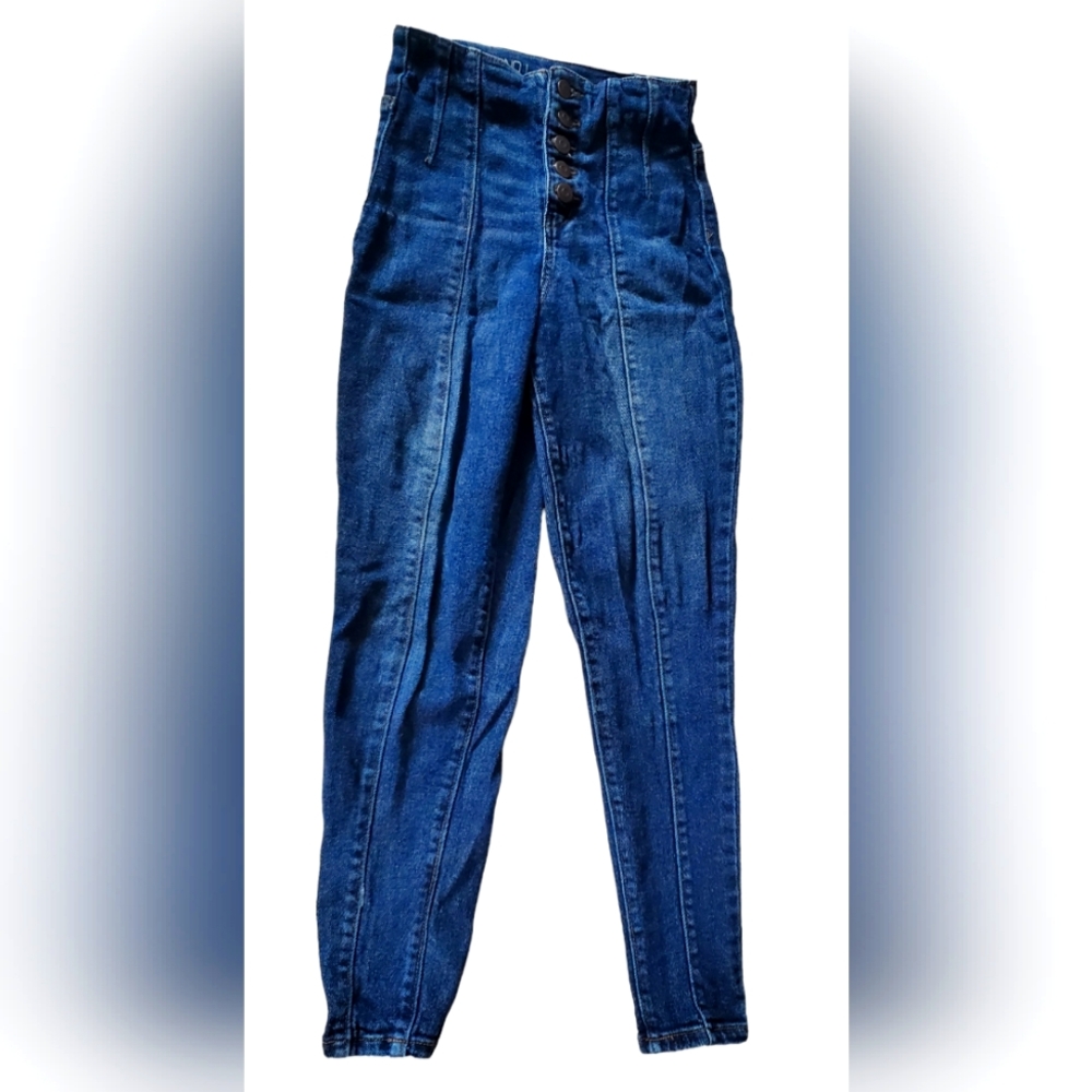 NOBO high rise stretch‎ dark wash jeans, Juniors Size 3